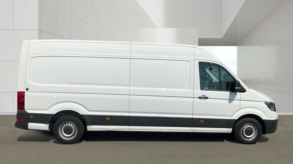 Volkswagen Crafter Cr35 Tdi 177 Trendline Lwb High Roof Dsg White #2