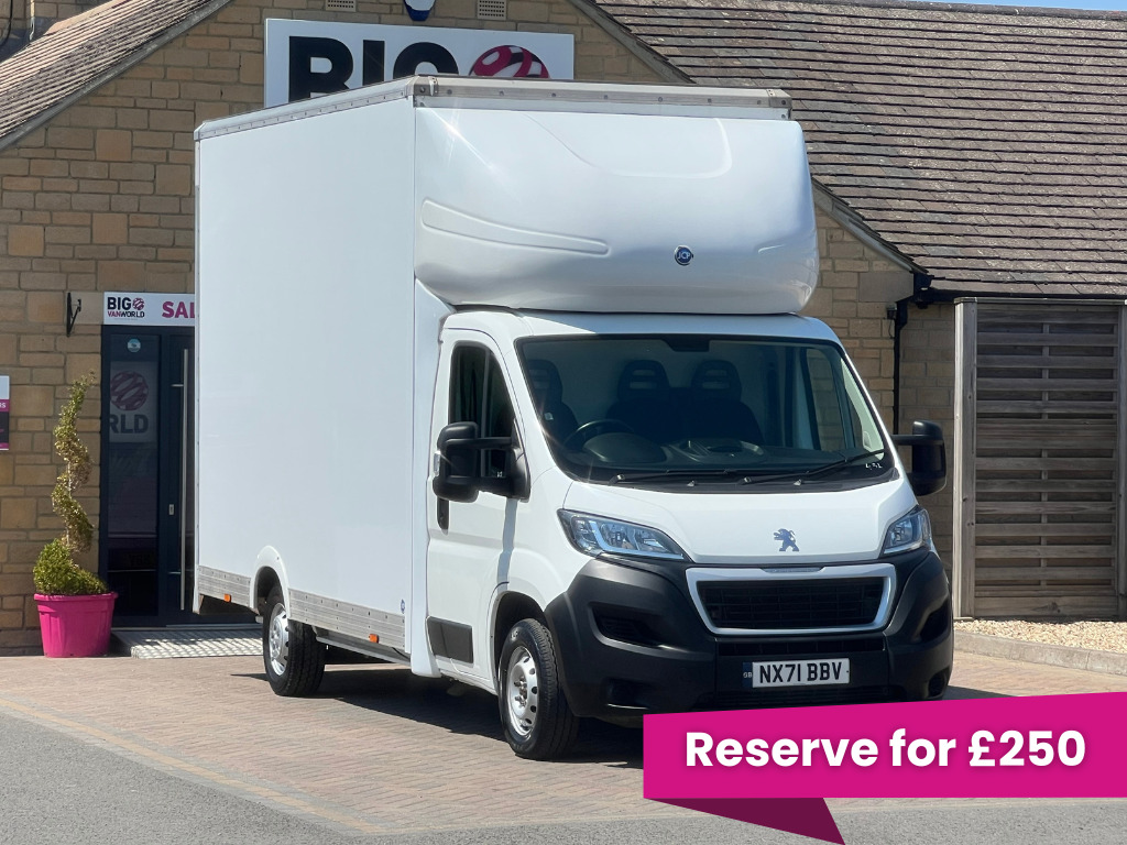 Peugeot Boxer 335 Bluehdi 165 L3 Built For Business Lwb 13Ft6 Lo White