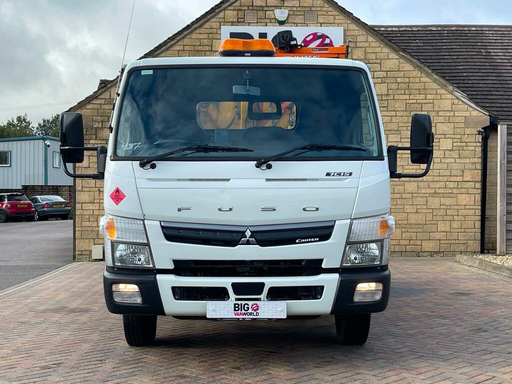 Mitsubishi Fuso Canter 7C15 34 4X2 Day Cab 7.5Ton Hgv Hot Box Truck Lorry White #4