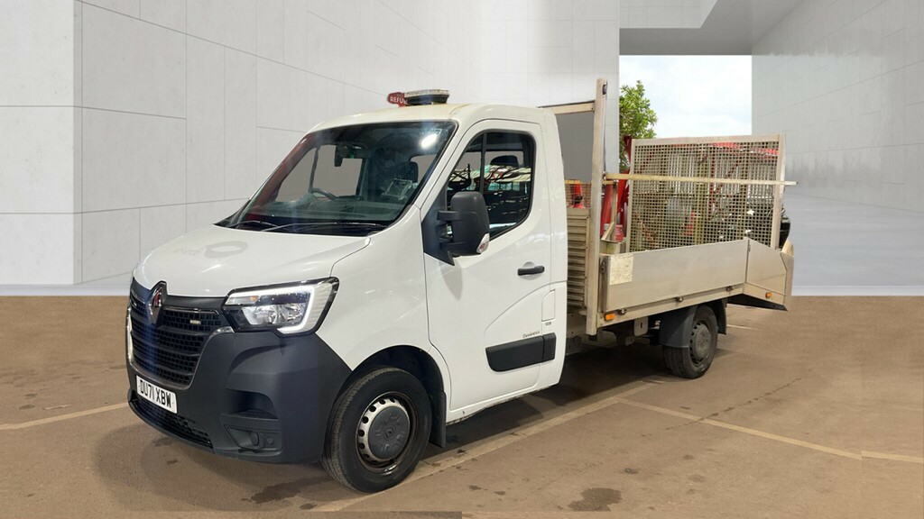 Renault Master Ml35 Dci 125 Business Mwb Single Cab Alloy Beavert White #3