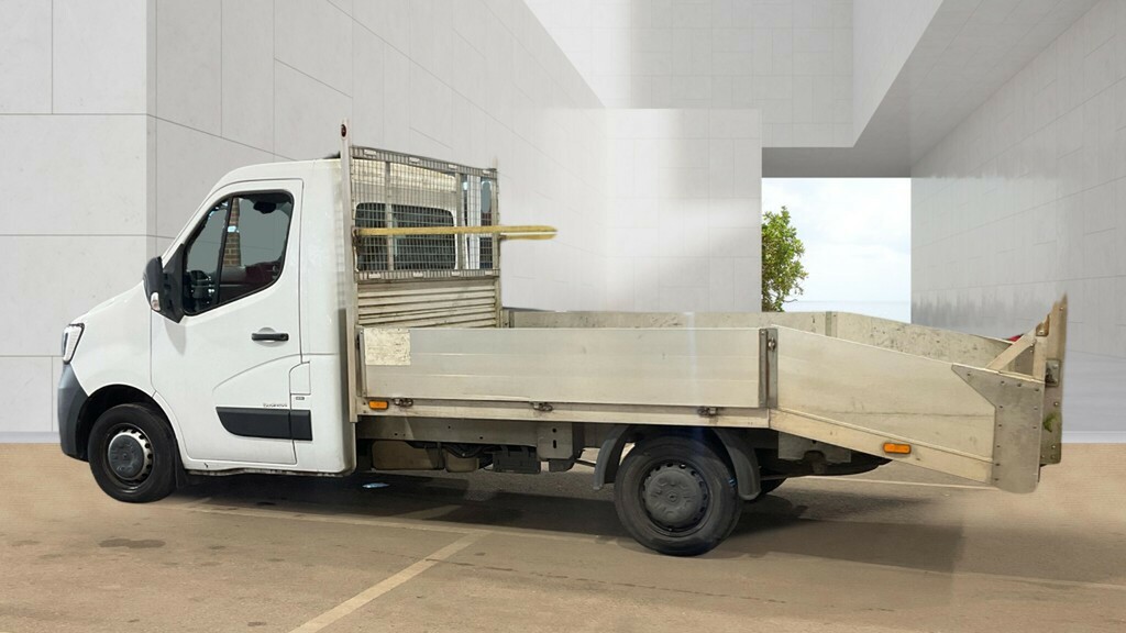 Renault Master Ml35 Dci 125 Business Mwb Single Cab Alloy Beavert White #2