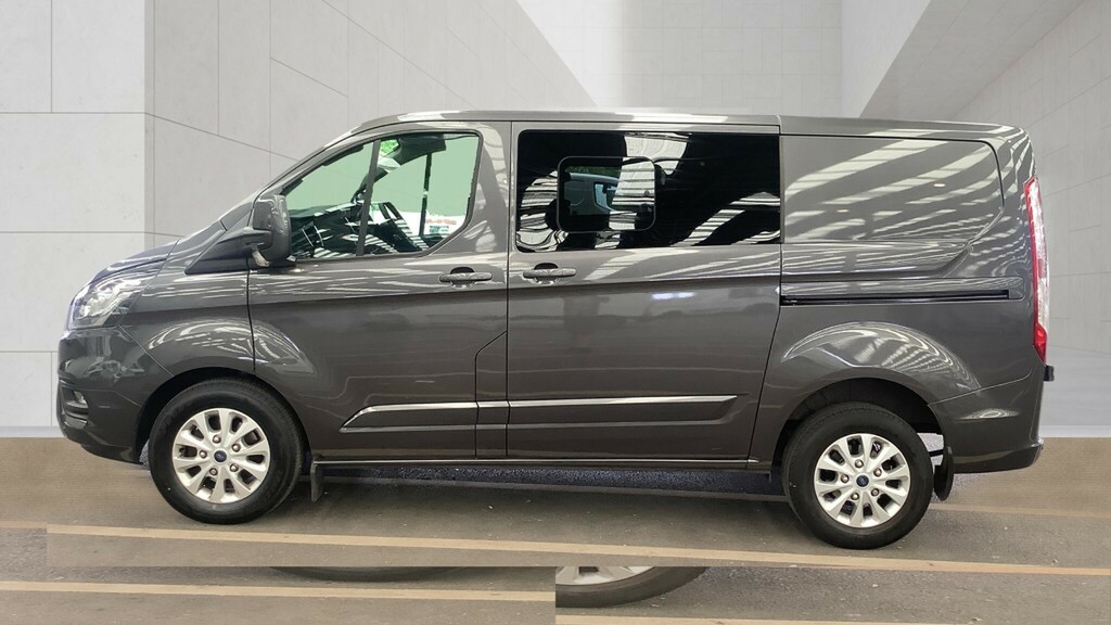 Ford Transit Custom 320 Tdci 130 L1h1 Limited Ecoblue Double Cab 6 Sea HK22FJA Grey #5