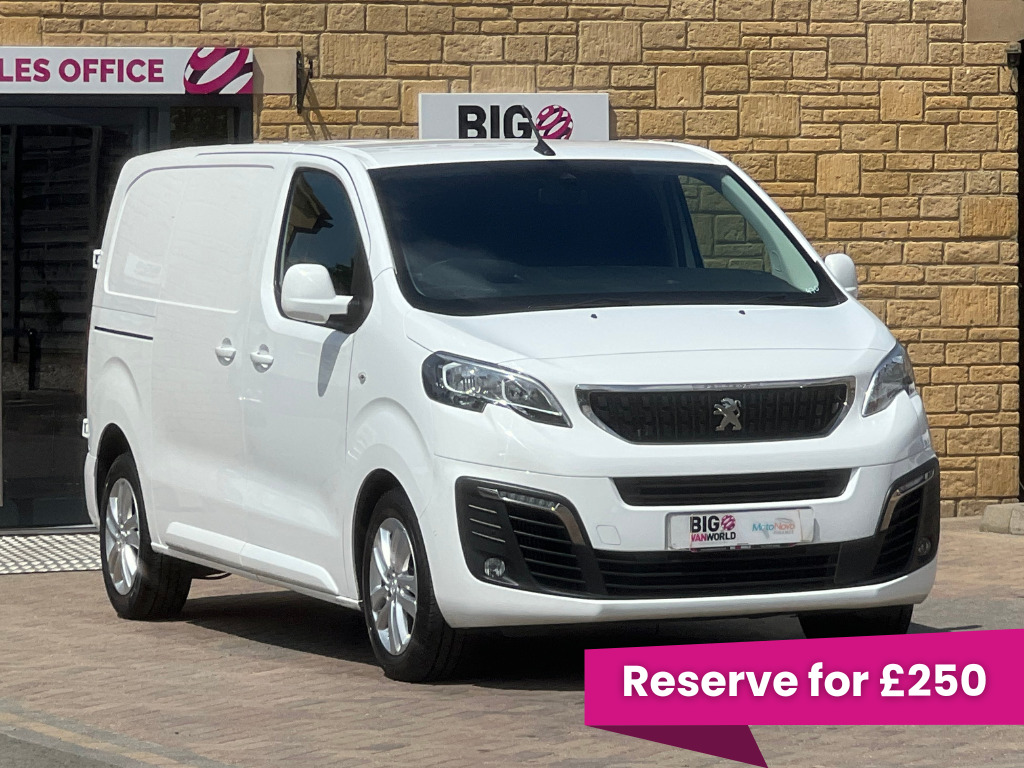 Peugeot Expert 1200 Bluehdi 180 L2h1 Asphalt Standard Eat8 Mwb Lo White