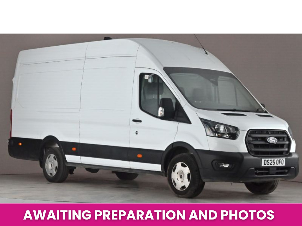 Ford Transit Custom 350 Tdci 130 L4h3 Trend Ecoblue Jumbo High Roof Rw White