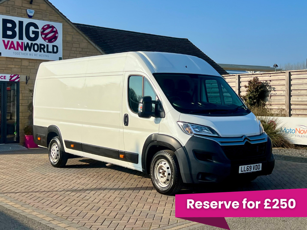 Citroen Relay 35 Bluehdi 140 Heavy L4h2 Enterprise Xlwb Medium R White