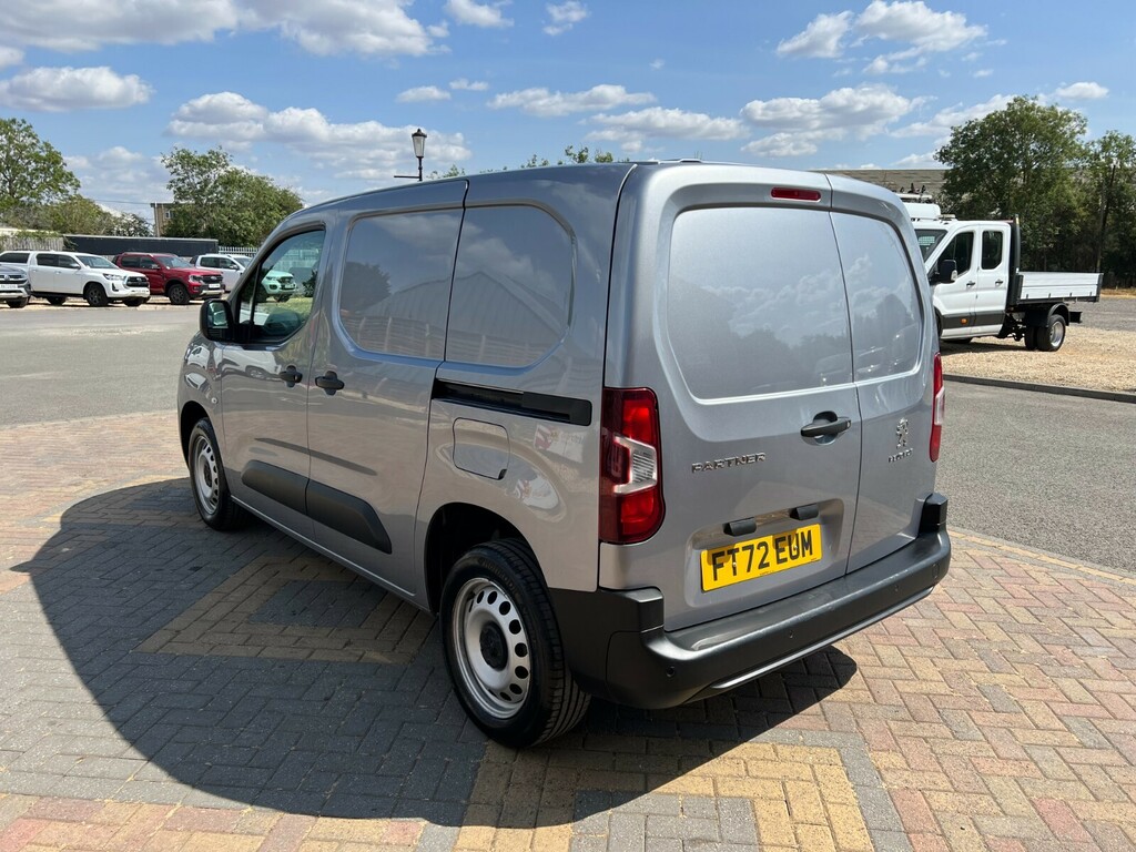 Peugeot Partner 1000 Bluehdi 100 L1h1 Professional Premium Plus Sw FT72EUM Grey #5