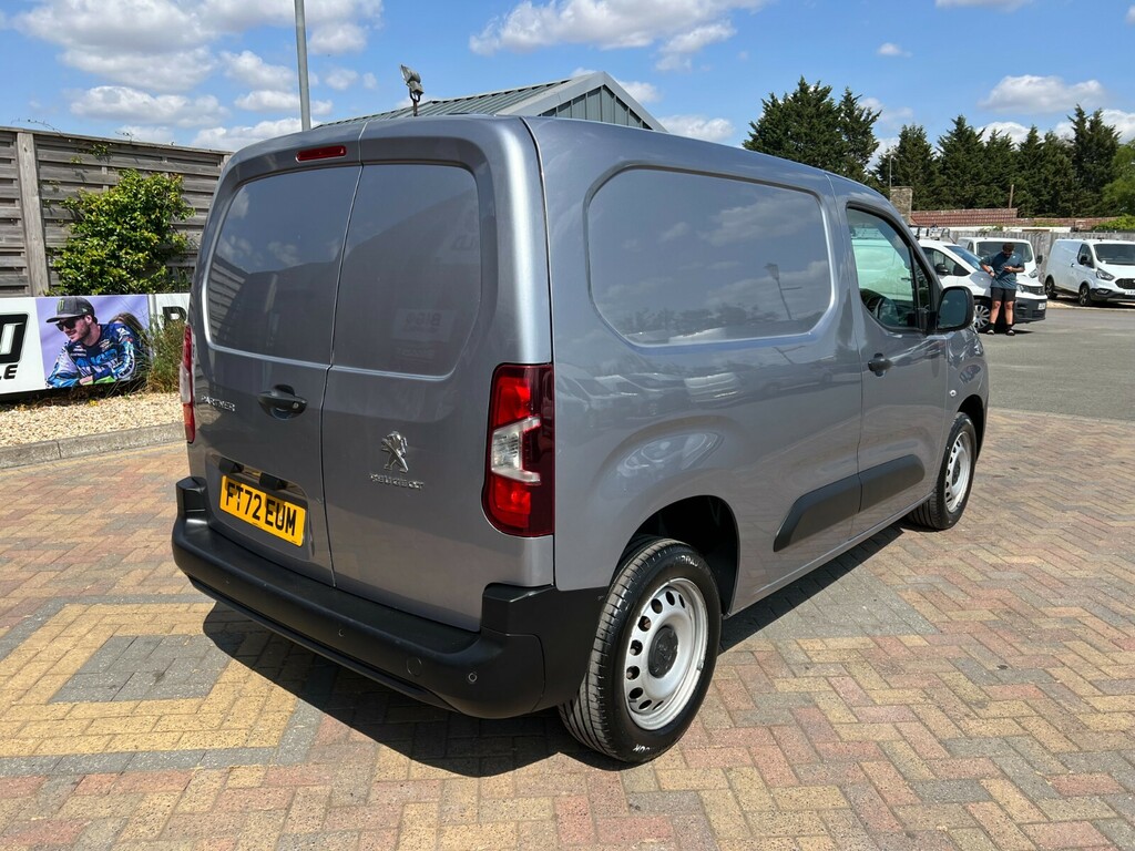 Peugeot Partner 1000 Bluehdi 100 L1h1 Professional Premium Plus Sw FT72EUM Grey #3