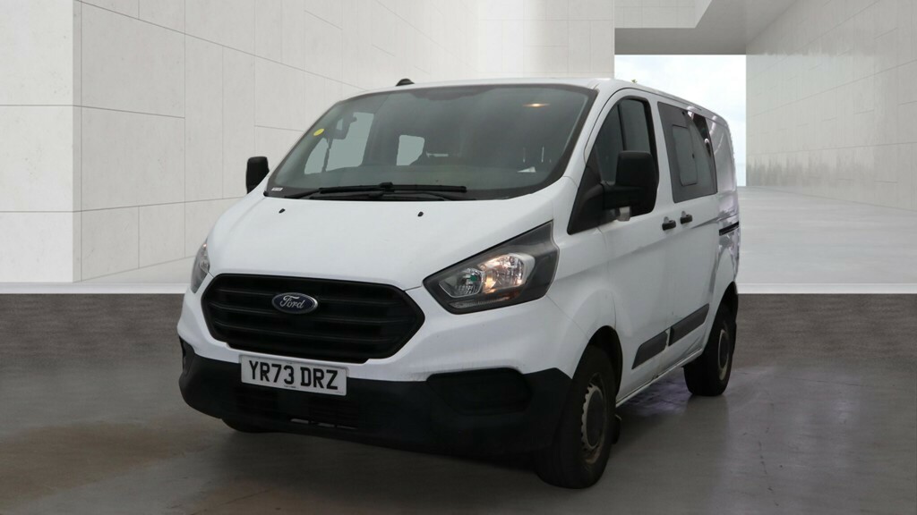 Ford Transit Custom 300 Tdci 105 L1h1 Leader Ecoblue Double Cab 6 Seat YR73DRZ White #5