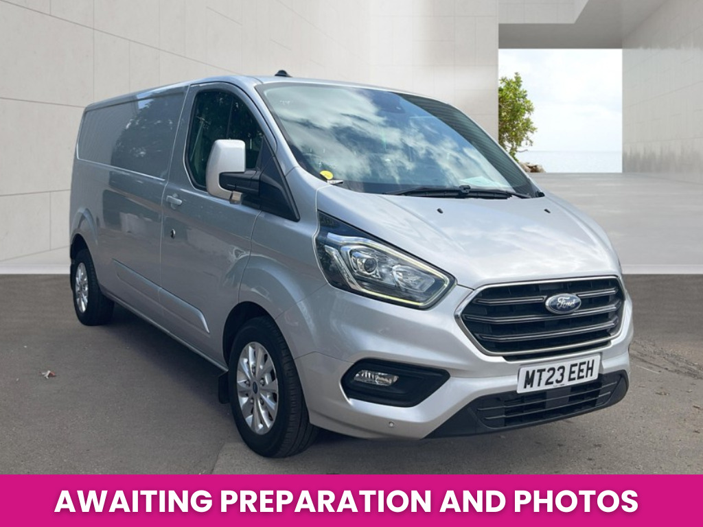 Ford Transit Custom 300 Tdci 130 L2h1 Limited Ecoblue Lwb Low Roof Fwd Silver