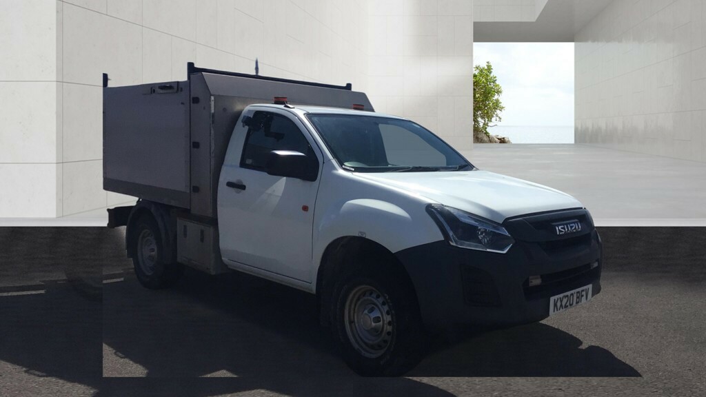 Isuzu D-Max Td 163 4Wd Single Cab Alloy Arborist Tipper White #5