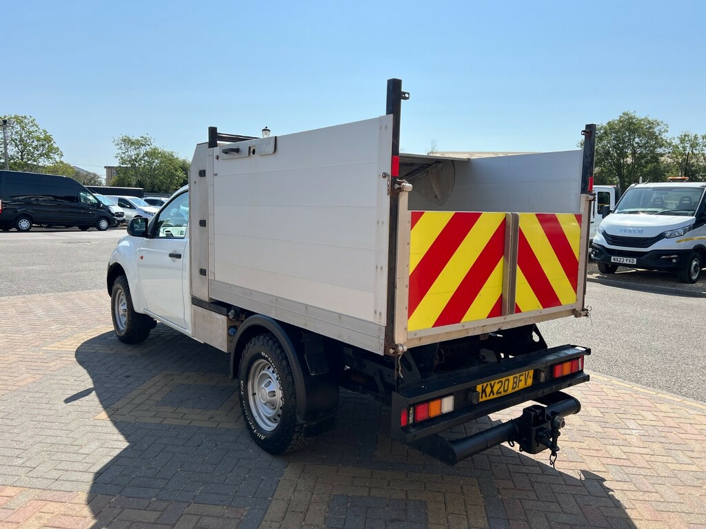 Isuzu D-Max Td 163 4Wd Single Cab Alloy Arborist Tipper 23327 KX20BFV White #4