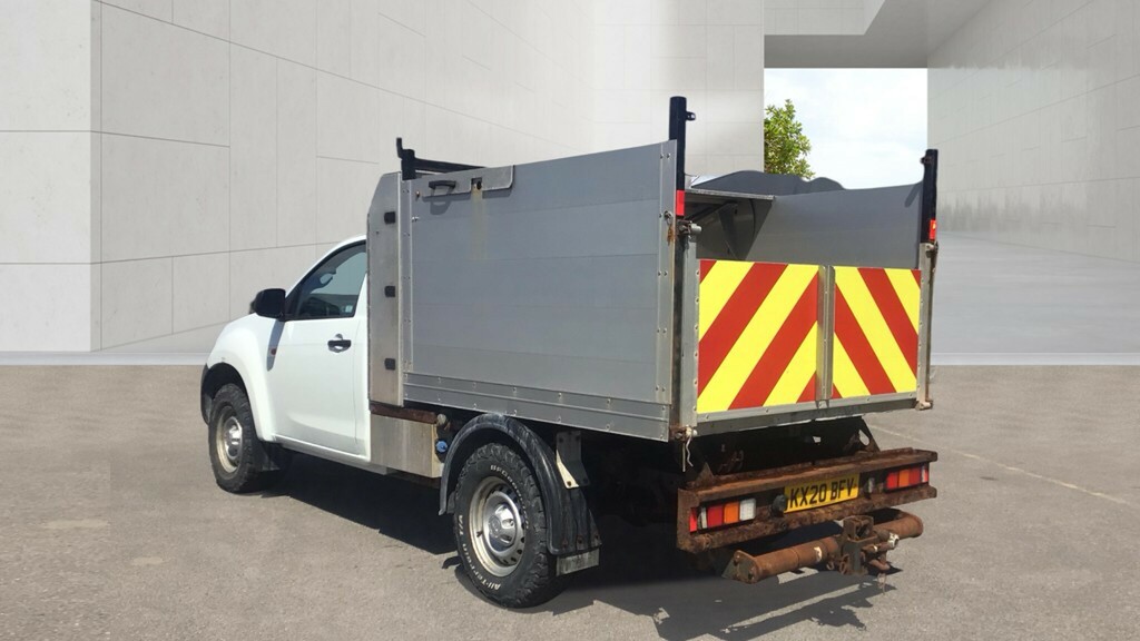Isuzu D-Max Td 163 4Wd Single Cab Alloy Arborist Tipper White #3