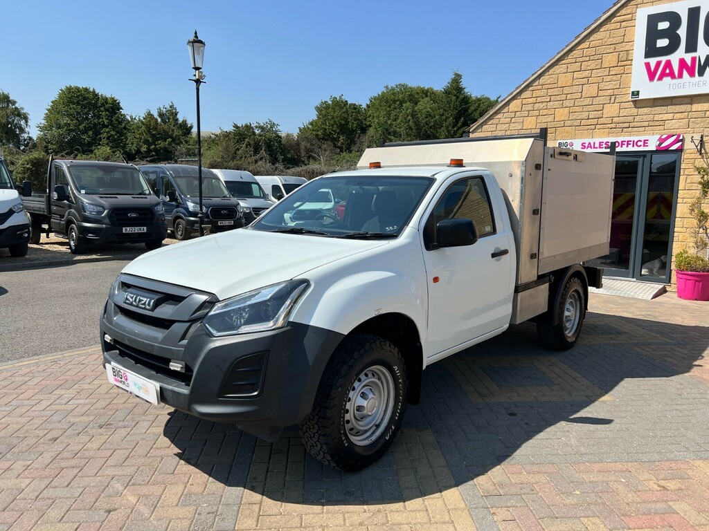 Isuzu D-Max Td 163 4Wd Single Cab Alloy Arborist Tipper 23327 KX20BFV White #6