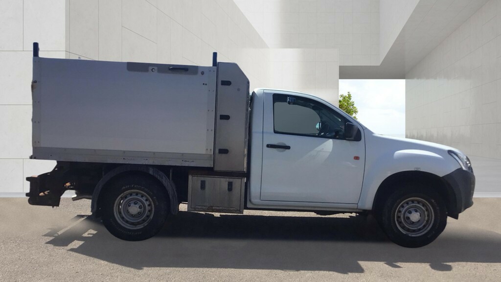 Isuzu D-Max Td 163 4Wd Single Cab Alloy Arborist Tipper White #2