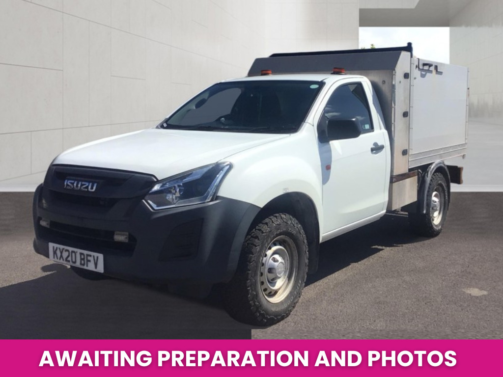Isuzu D-Max Td 163 4Wd Single Cab Alloy Arborist Tipper White