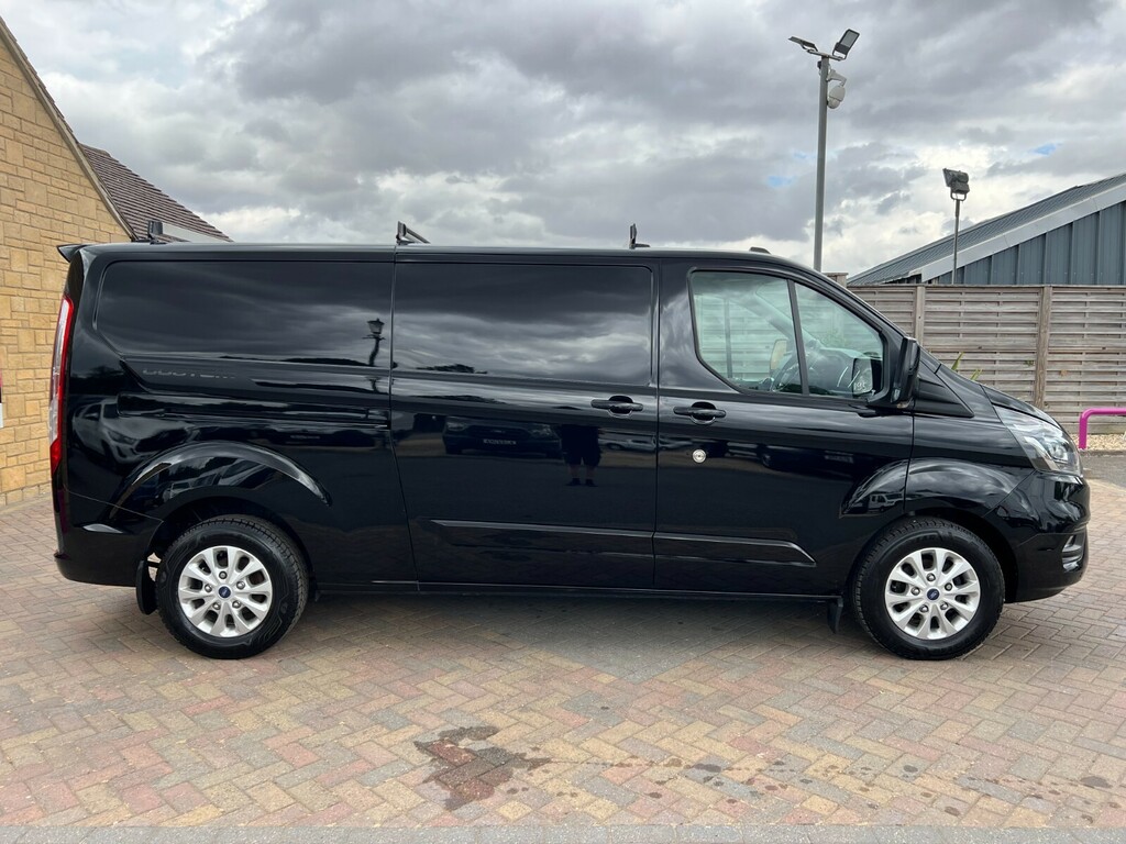 Ford Transit Custom 300 Tdci 170 L2h1 Limited Ecoblue Lwb Low Roof Fwd WF22EGK Black #2