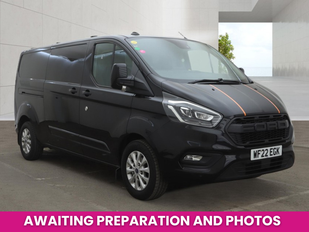 Ford Transit Custom 300 Tdci 170 L2h1 Limited Ecoblue Lwb Low Roof Fwd Black