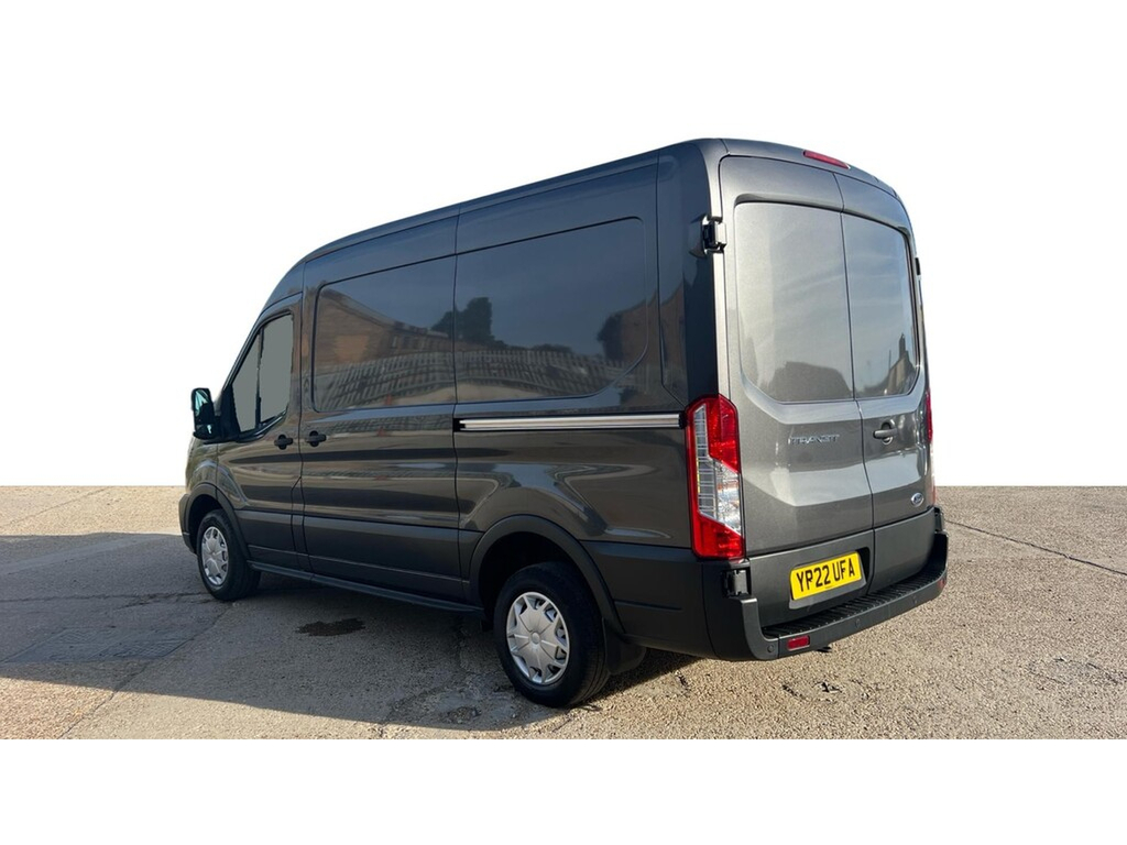 Ford Transit Custom 290 Tdci 130 L2h2 Trend Ecoblue Mwb Medium Roof Fw YP22UFA Grey #4