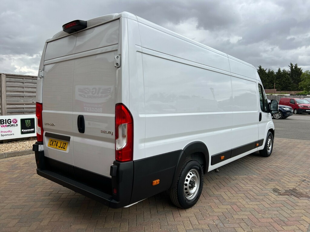 Citroen Relay 35 Bluehdi 140 Heavy L4h2 Enterprise Xlwb Medium R CK74JJZ White #3