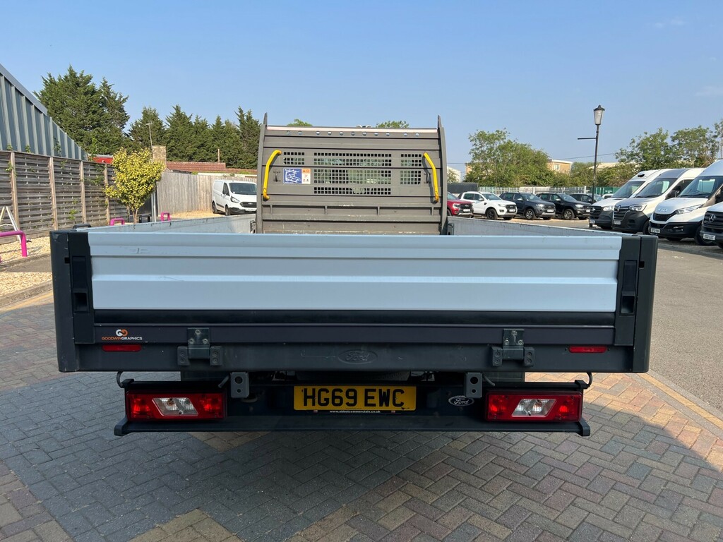 Ford Transit Custom 350 Tdci 130 L4 Leader Ecoblue Xlwb Single Cab 13F HG69EWC White #3