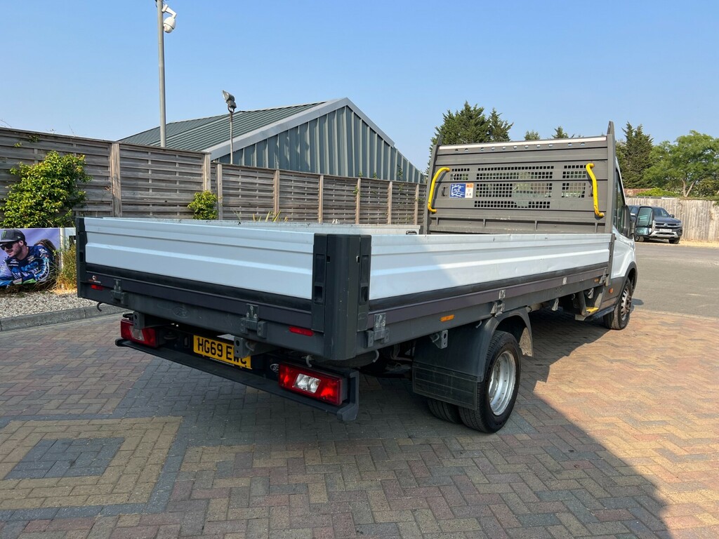 Ford Transit Custom 350 Tdci 130 L4 Leader Ecoblue Xlwb Single Cab 13F HG69EWC White #2