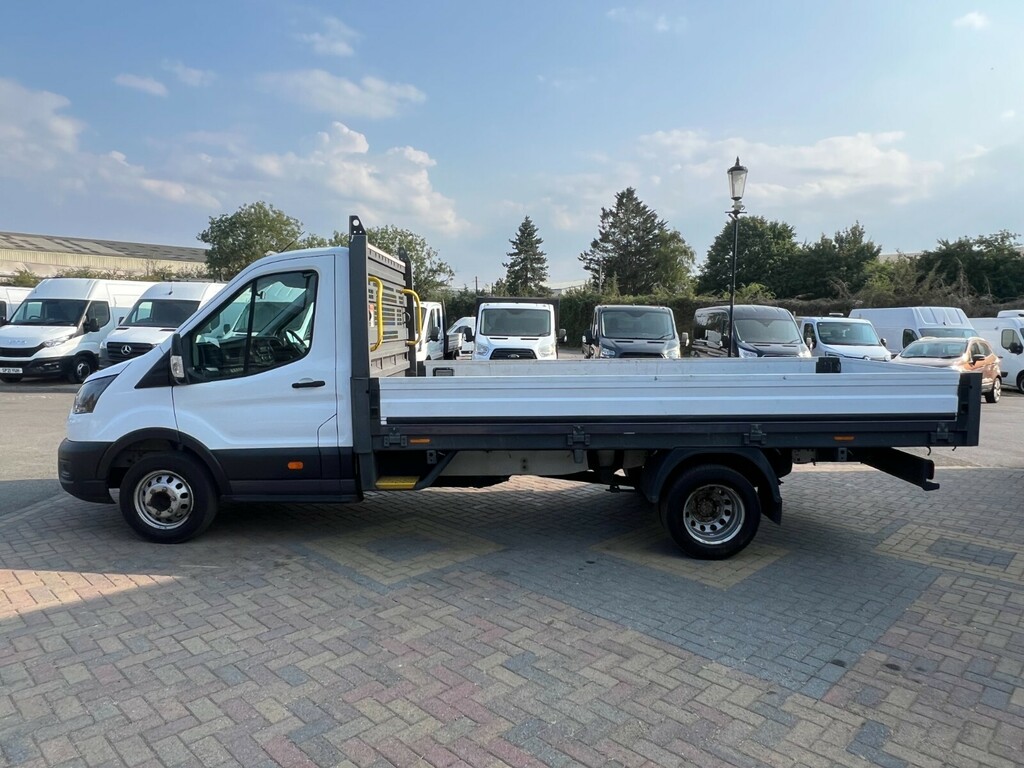 Ford Transit Custom 350 Tdci 130 L4 Leader Ecoblue Xlwb Single Cab 13F HG69EWC White #5
