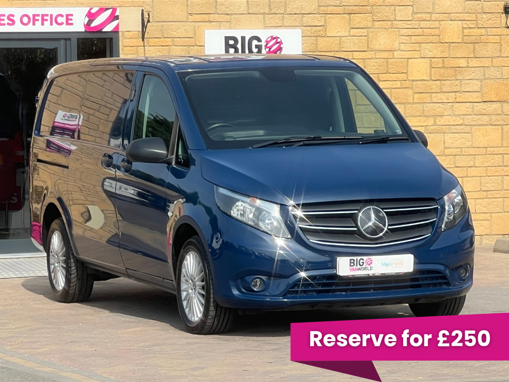 Mercedes-Benz Vito 116 Cdi 163 L2h1 Premium 9G-tronic Lwb Low Roof Rw Blue