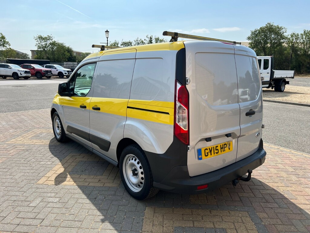 Ford Transit Connect 220 Tdci 95 L1h1 Double Cab 5 Seat Crew Van Swb Lo Silver #5