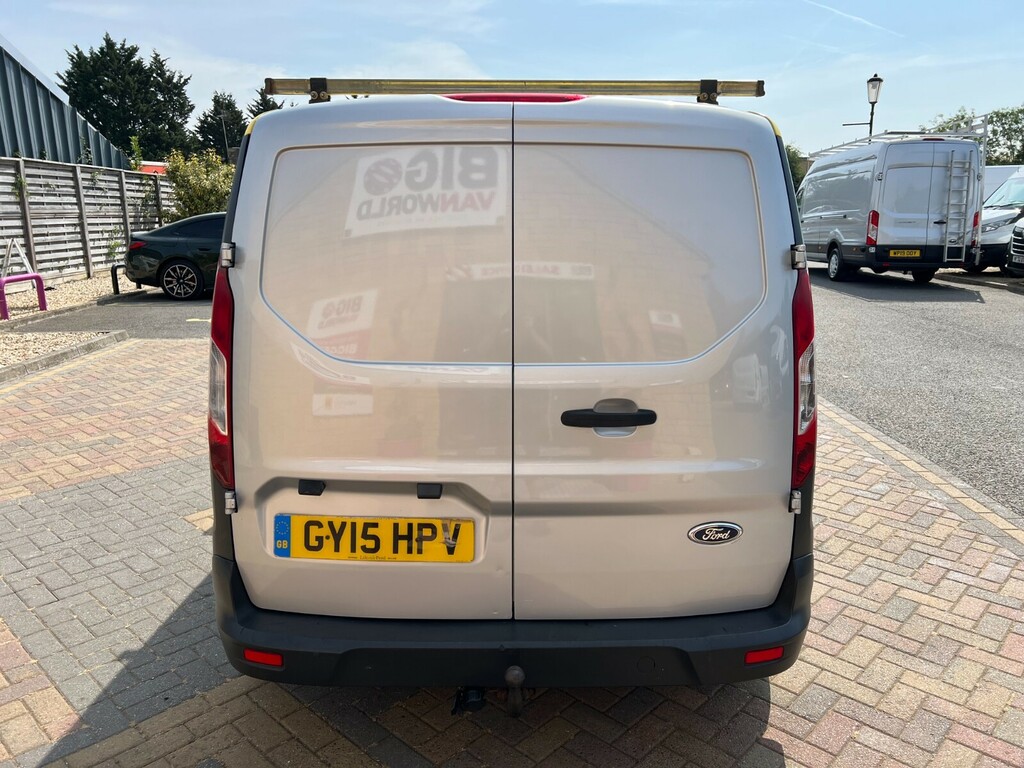 Ford Transit Connect 220 Tdci 95 L1h1 Double Cab 5 Seat Crew Van Swb Lo Silver #4