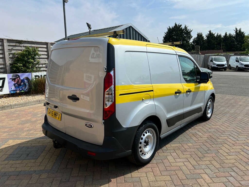 Ford Transit Connect 220 Tdci 95 L1h1 Double Cab 5 Seat Crew Van Swb Lo Silver #3