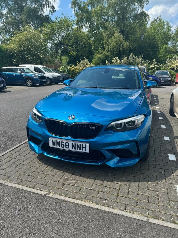 BMW 2 Series M2 3.0 Competition Dct Blue #3