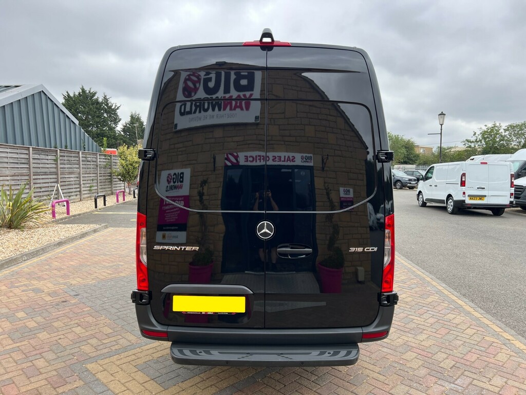 Mercedes-Benz Sprinter 315 Cdi 150 L3h2 Pro Lwb High Roof Rwd 22393 Black #4