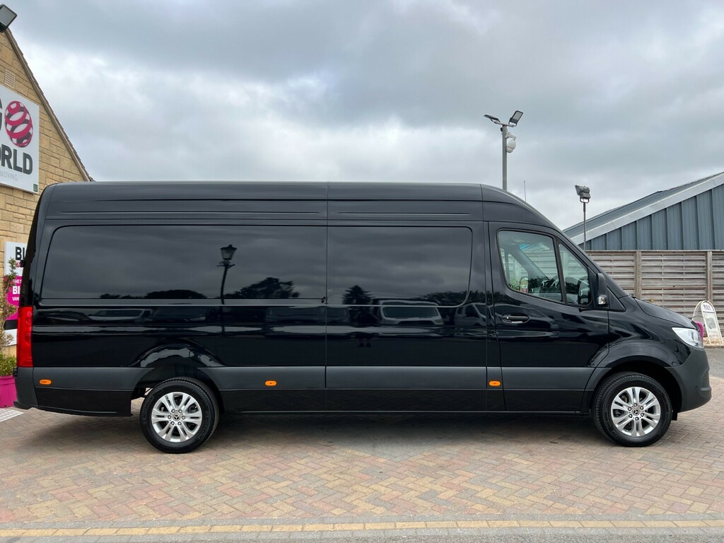Mercedes-Benz Sprinter 315 Cdi 150 L3h2 Pro Lwb High Roof Rwd 22393 Black #2
