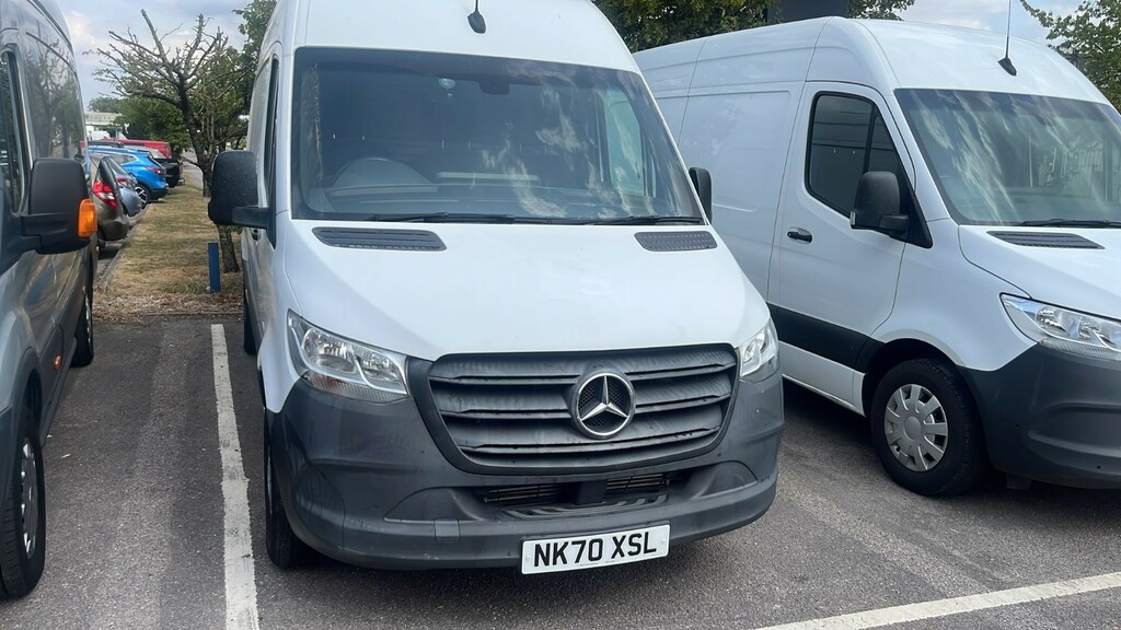 Mercedes-Benz Sprinter 314 Cdi 143 L2h2 Mwb High Roof Fwd White #2