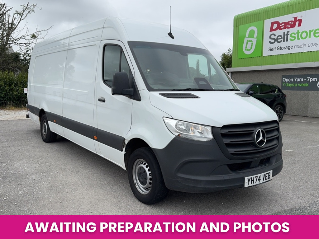 Mercedes-Benz Sprinter 315 Cdi 150 L4h2 Pro Xlwb High Roof Rwd White
