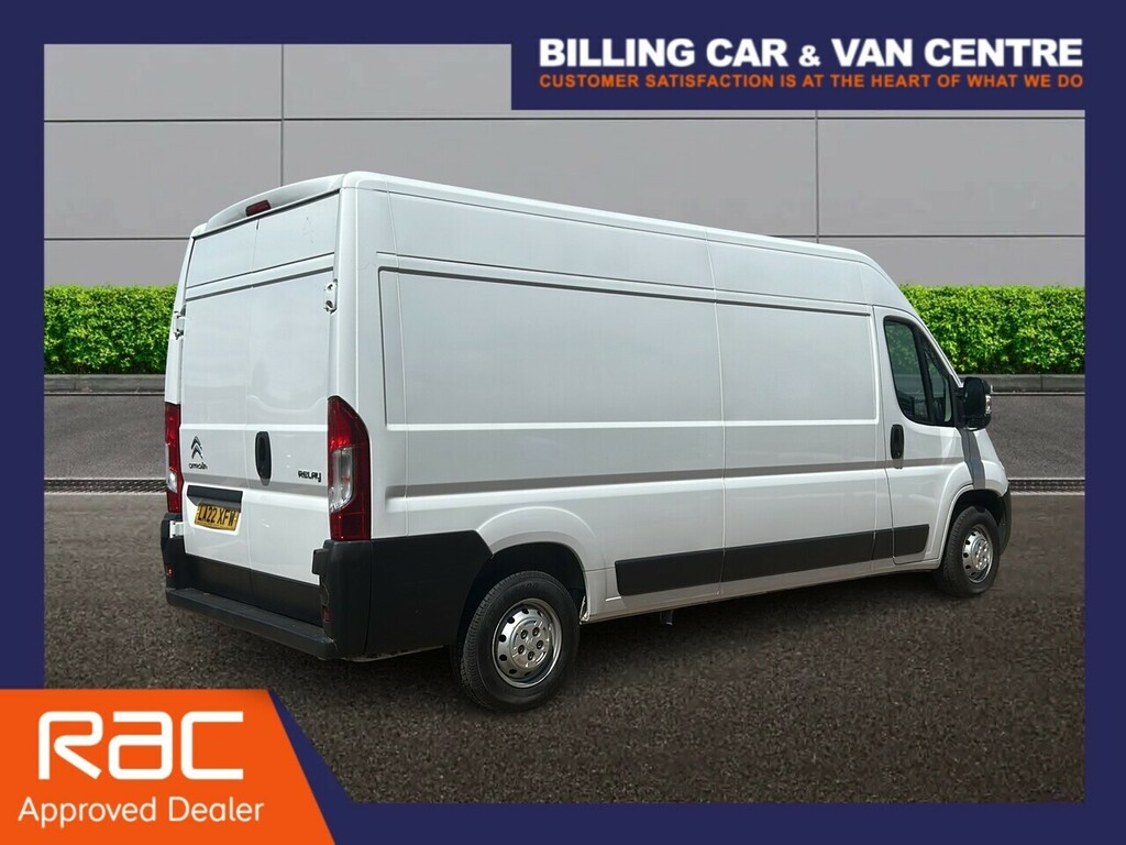 Citroen Relay 2.2 Bluehdi 35 Enterprise Panel Van Man LA22XFW White #2