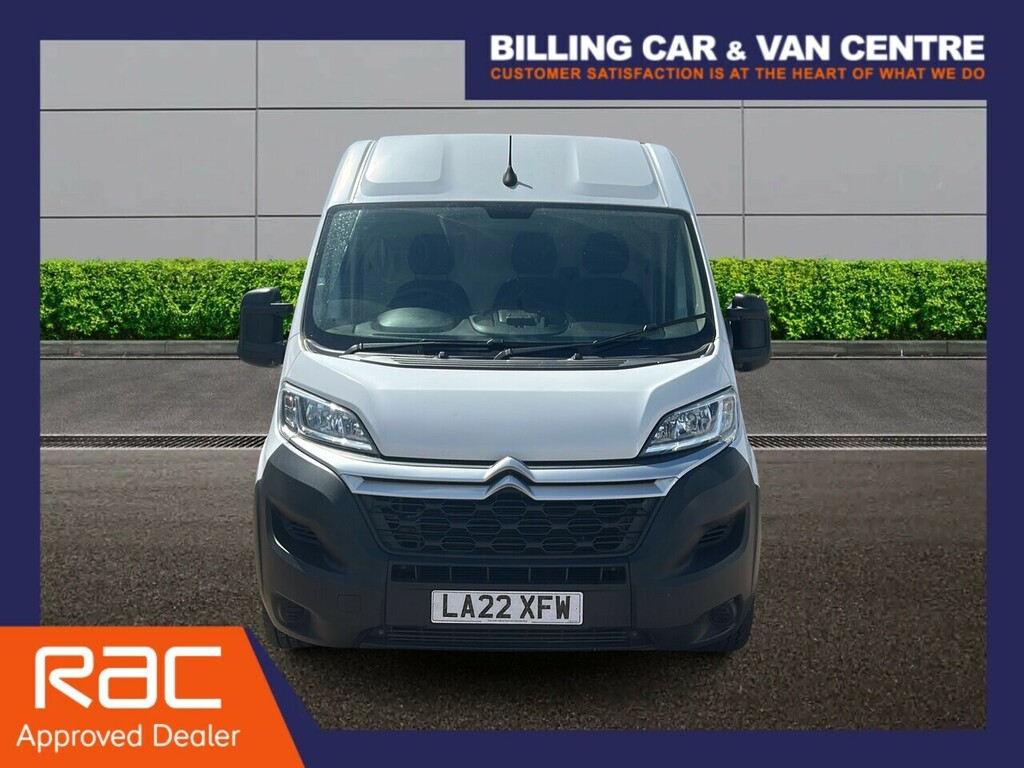 Citroen Relay 2.2 Bluehdi 35 Enterprise Panel Van Man LA22XFW White #3