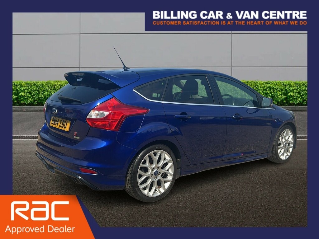 Ford Focus 1.6T Ecoboost Zetec S Hatchback Blue #4