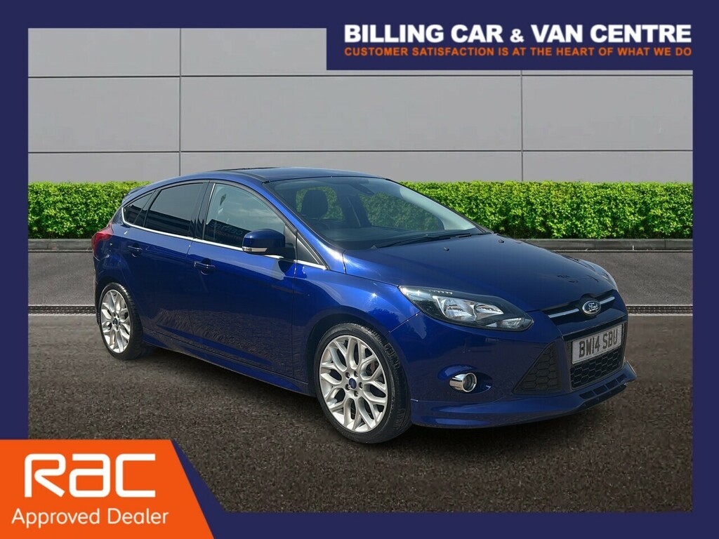 Ford Focus 1.6T Ecoboost Zetec S Hatchback Blue