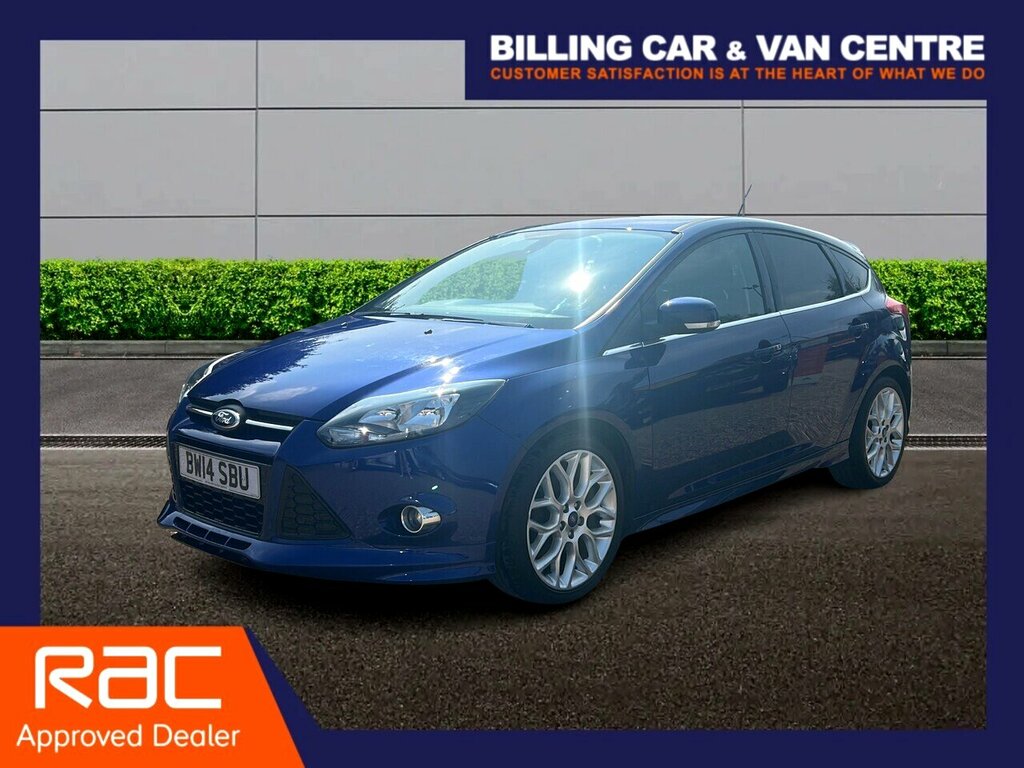 Ford Focus 1.6T Ecoboost Zetec S Hatchback Blue #2