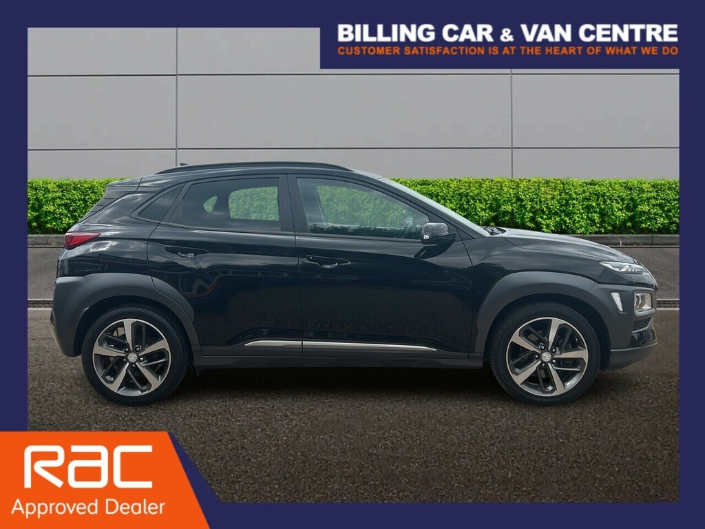 Hyundai Kona 1.0 T-gdi Blue Drive Premium Suv FA18UHU Black #6