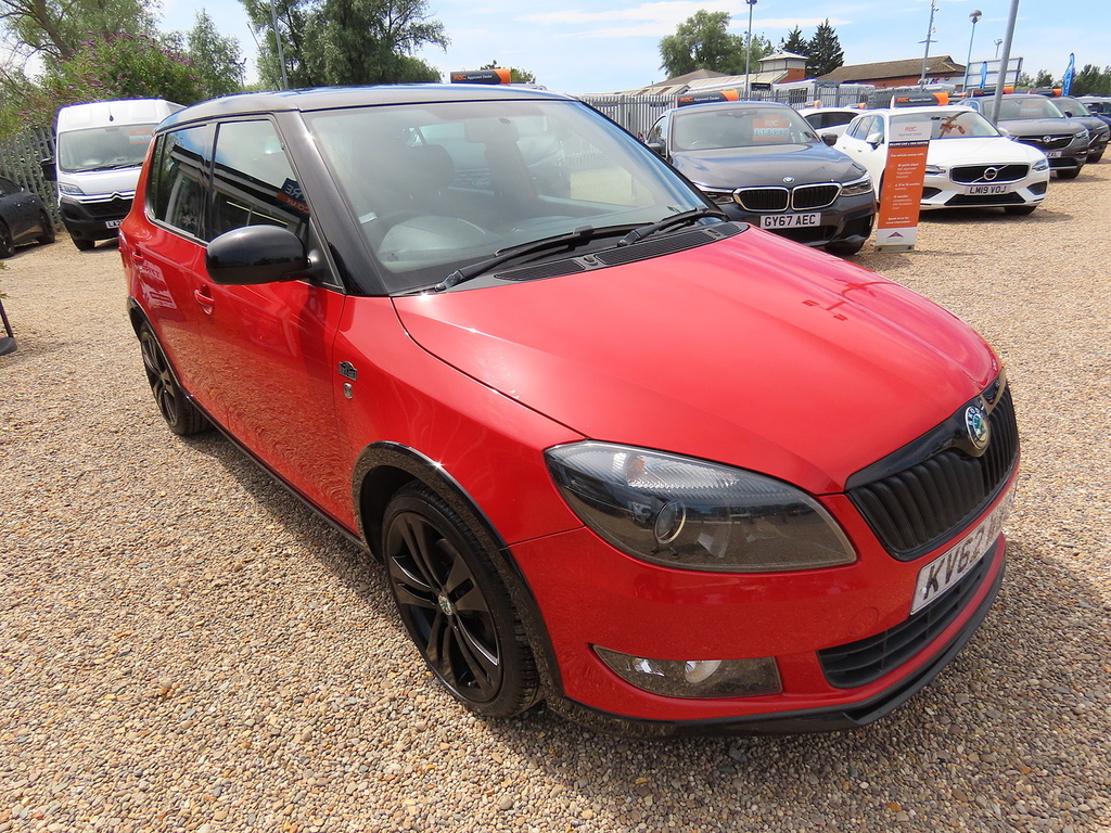 Skoda Fabia 1.6 Tdi Monte Carlo Hatchback Eu Red