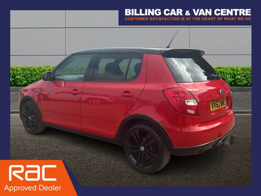 Skoda Fabia 1.6 Tdi Monte Carlo Hatchback Eu Red #4