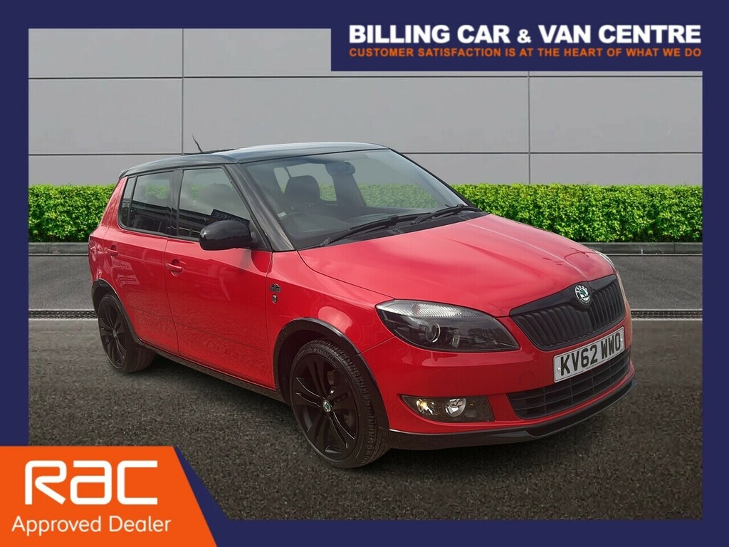 Skoda Fabia 1.6 Tdi Monte Carlo Hatchback Eu Red