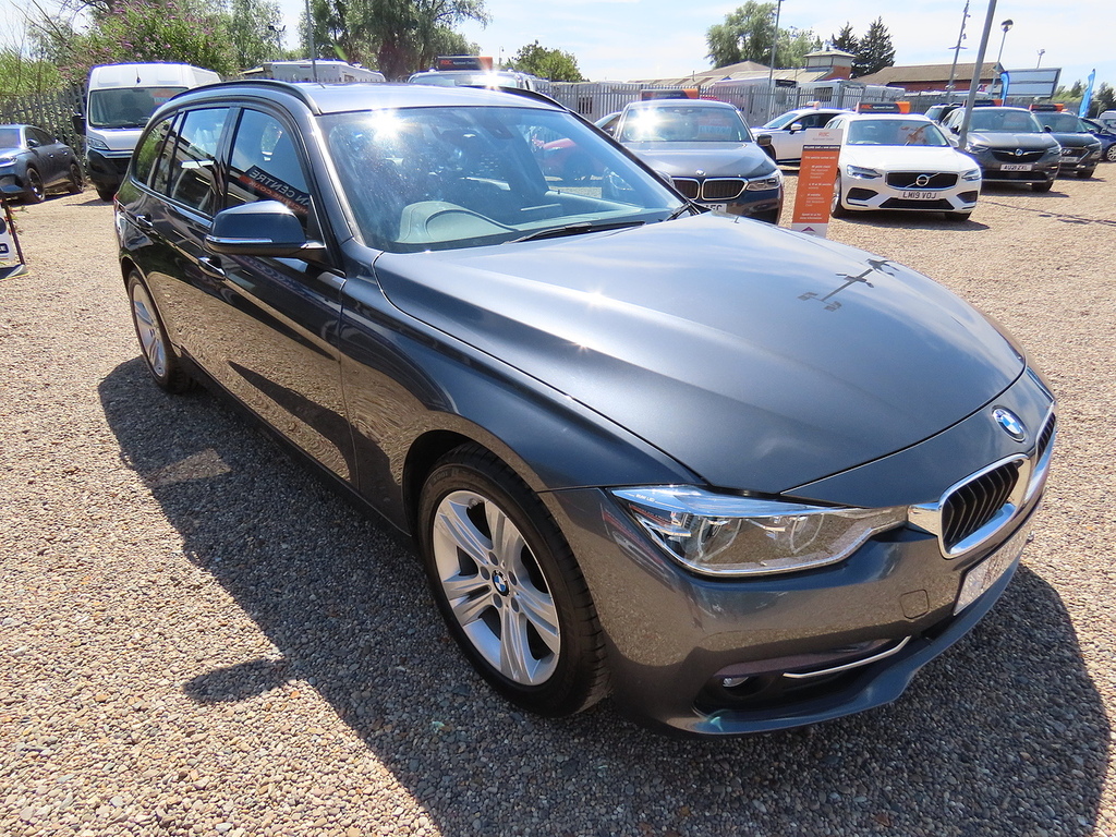 BMW 3 Series 2.0 320D Sport Touring Euro 6 Ss Grey