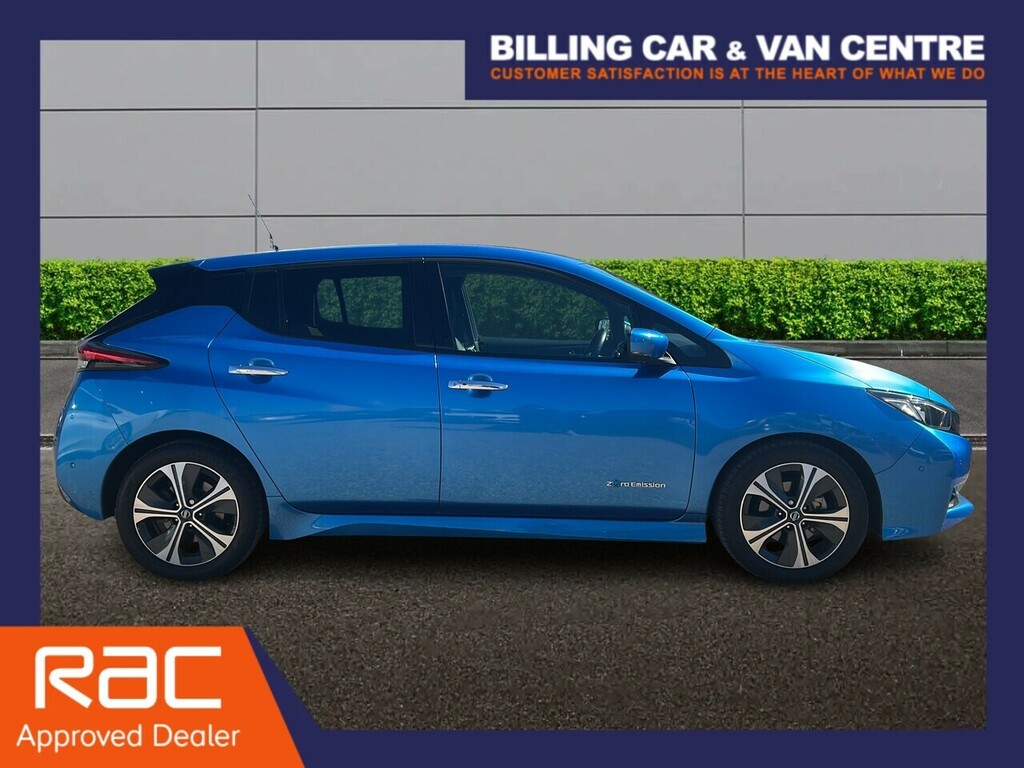 Nissan Leaf 40Kwh Tekna Hatchback 150 Ps Blue #4