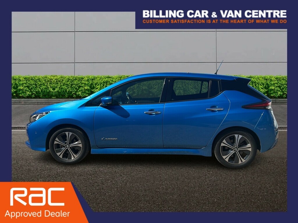 Nissan Leaf 40Kwh Tekna Hatchback 150 Ps Blue #6