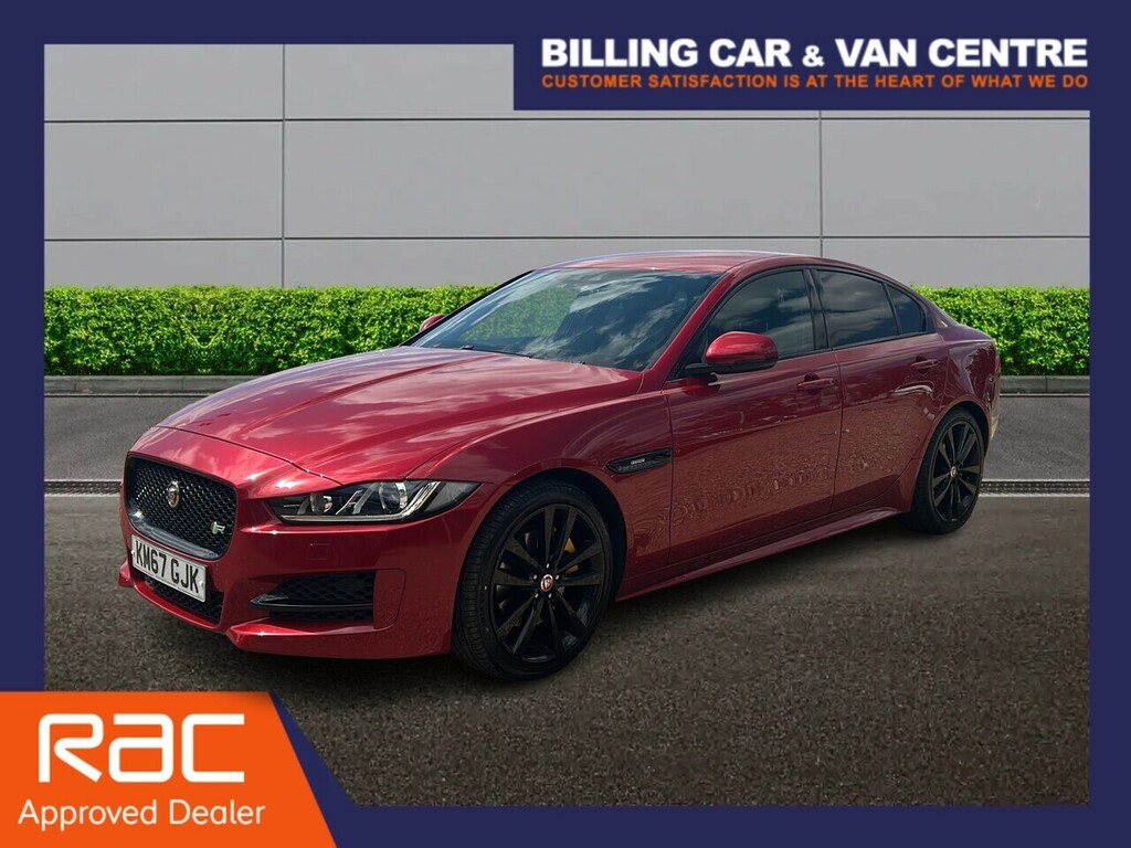 Jaguar XE 2.0I R-sport Saloon Euro 6 Ss KM67GJK Red