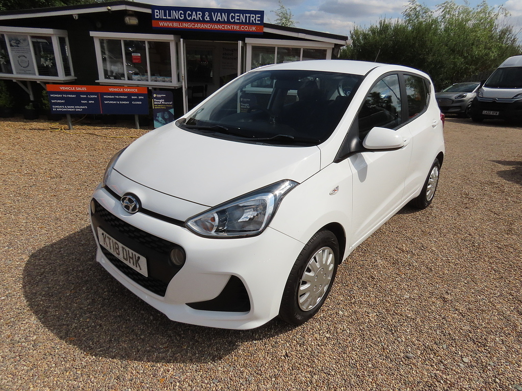 Hyundai I10 1.0 Se Hatchback Euro 6 66 Ps White #2