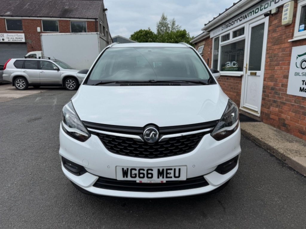Vauxhall Zafira Tourer 1.4I Turbo Sri Nav Euro 6 White #2